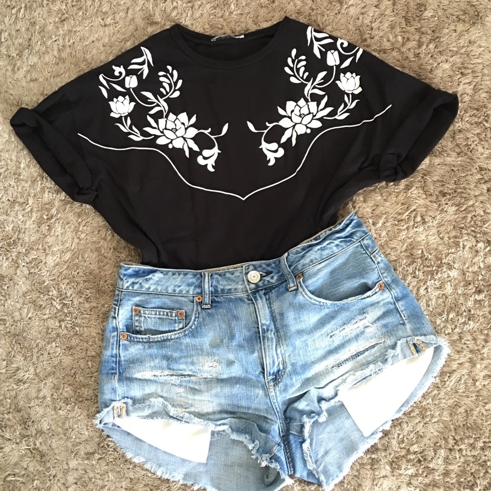 Floral Tee